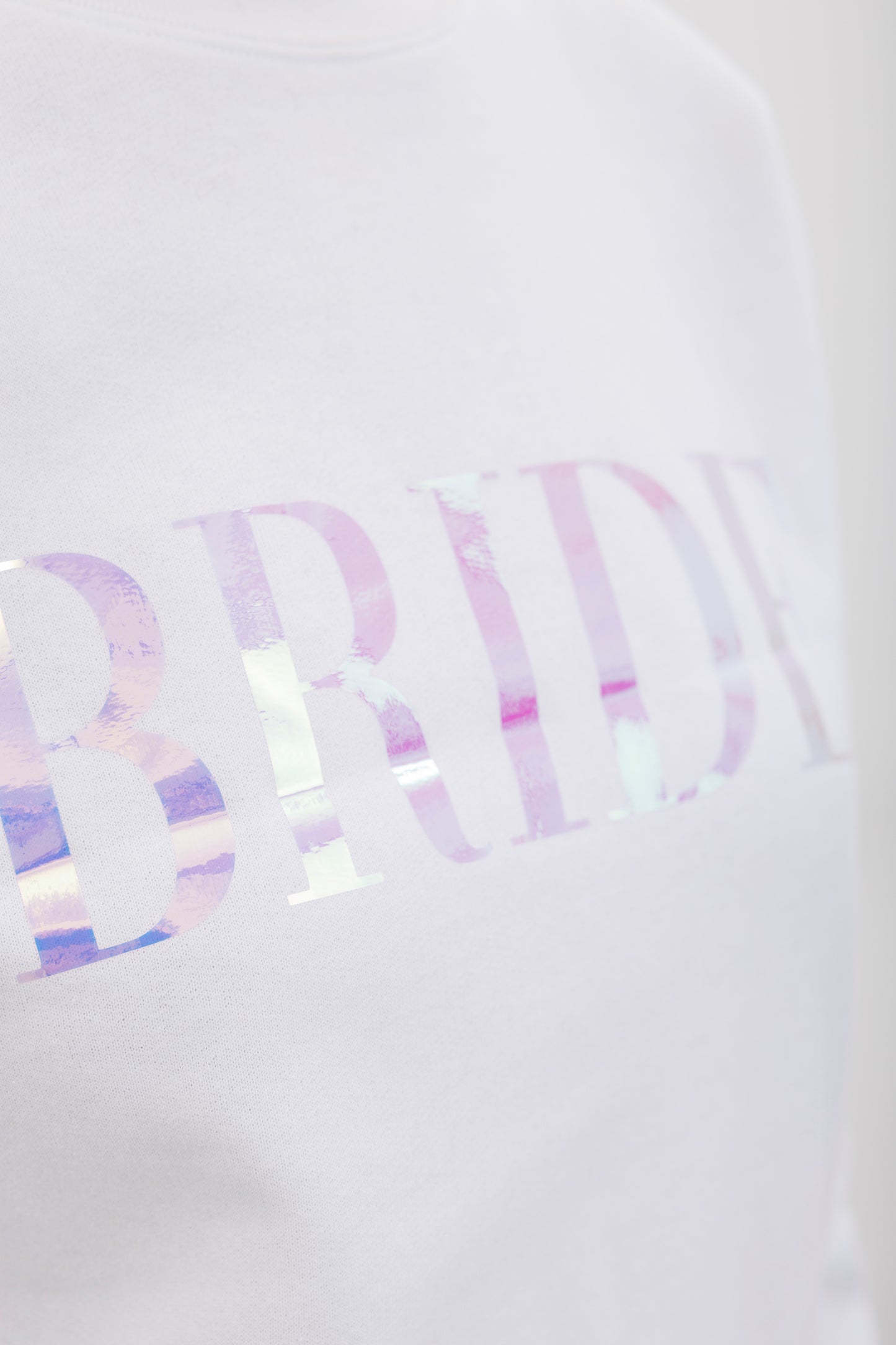 Iridescent Bride Sweatshirt