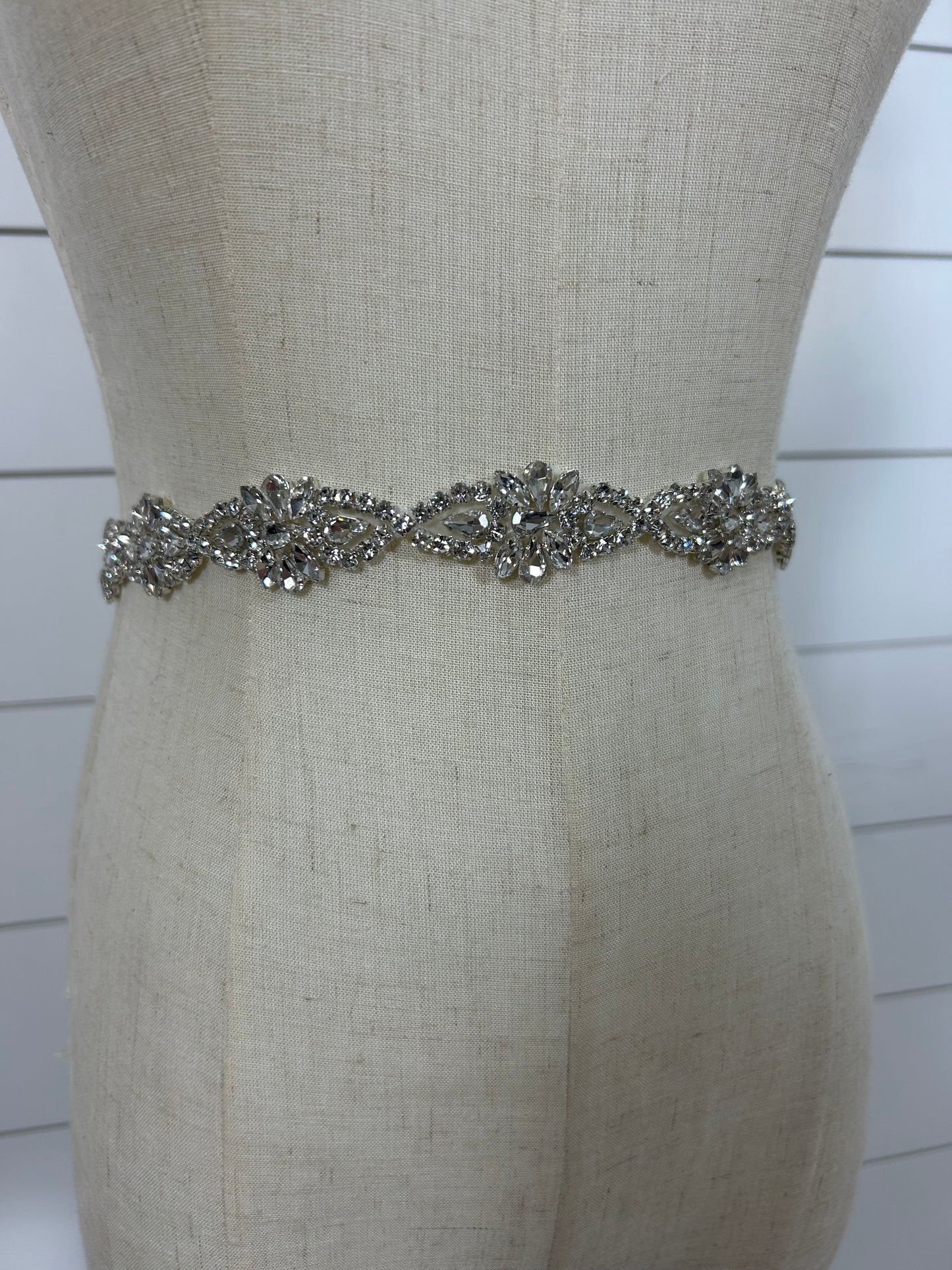 Silver Beaded Belt